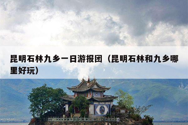 昆明石林九乡一日游报团（昆明石林和九乡哪里好玩）