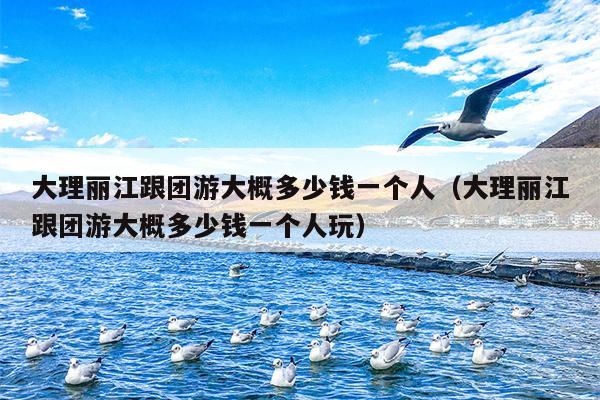大理丽江跟团游大概多少钱一个人（大理丽江跟团游大概多少钱一个人玩）