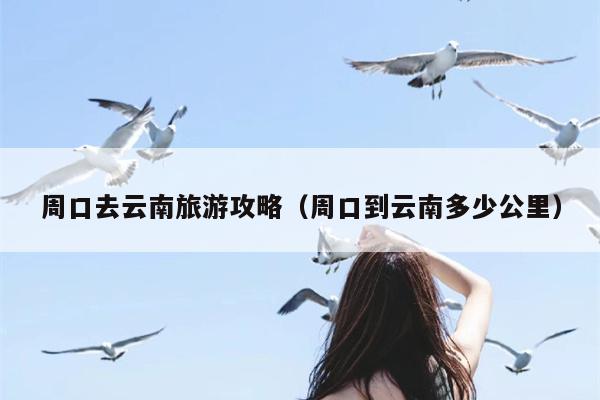 周口去云南旅游攻略（周口到云南多少公里）