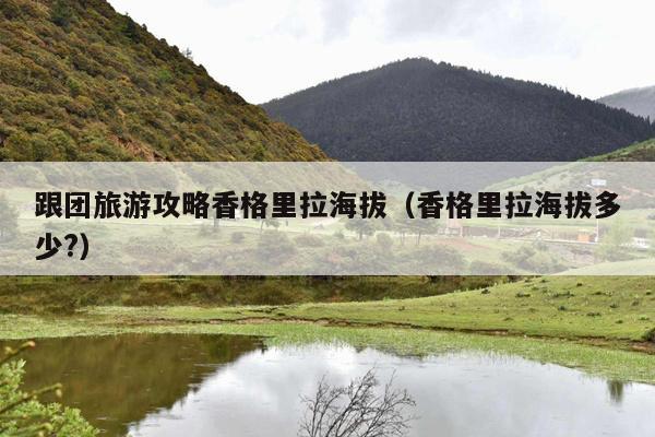 跟团旅游攻略香格里拉海拔（香格里拉海拔多少?）