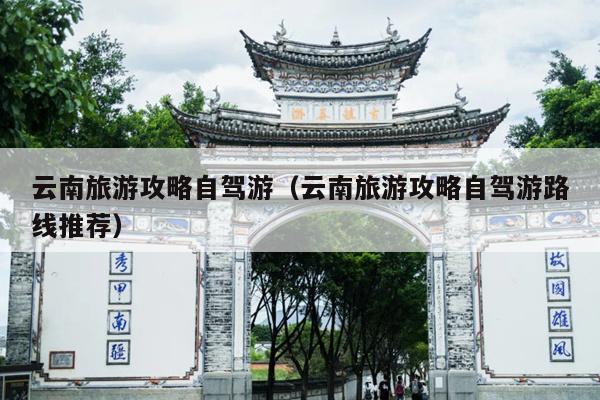 云南旅游攻略自驾游（云南旅游攻略自驾游路线推荐）