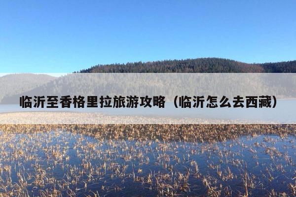 临沂至香格里拉旅游攻略（临沂怎么去西藏）