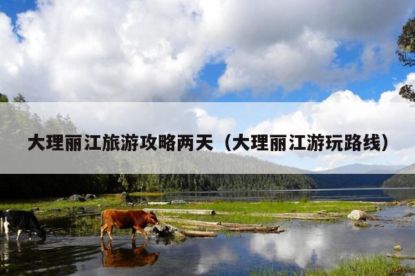 大理丽江旅游攻略两天（大理丽江游玩路线）