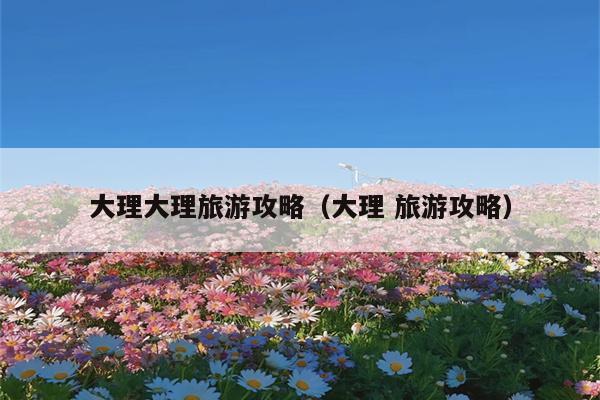 大理大理旅游攻略（大理 旅游攻略）