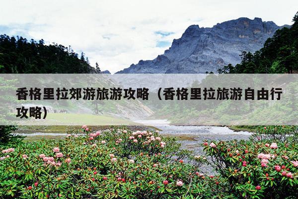 香格里拉郊游旅游攻略（香格里拉旅游自由行攻略）