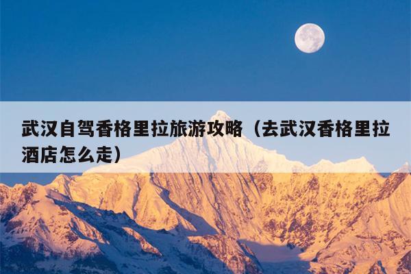 武汉自驾香格里拉旅游攻略（去武汉香格里拉酒店怎么走）