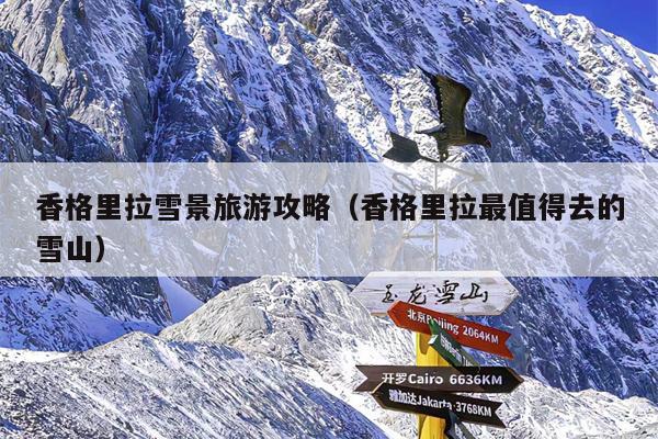 香格里拉雪景旅游攻略（香格里拉最值得去的雪山）