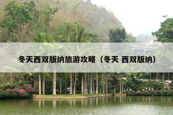 冬天西双版纳旅游攻略（冬天 西双版纳）