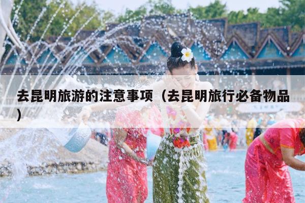 去昆明旅游的注意事项（去昆明旅行必备物品）