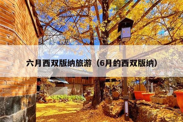 六月西双版纳旅游（6月的西双版纳）