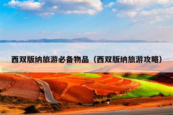 西双版纳旅游必备物品（西双版纳旅游攻略）
