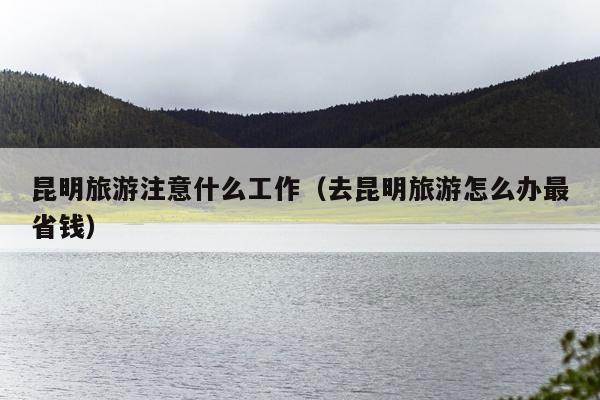昆明旅游注意什么工作（去昆明旅游怎么办最省钱）