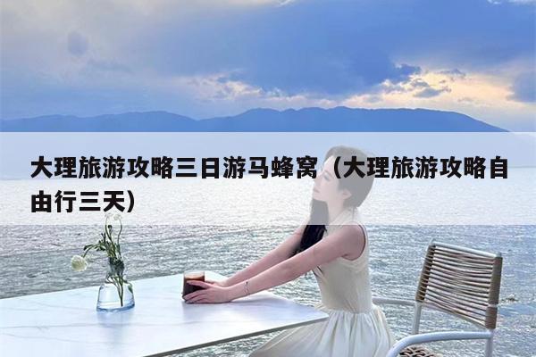 大理旅游攻略三日游马蜂窝（大理旅游攻略自由行三天）