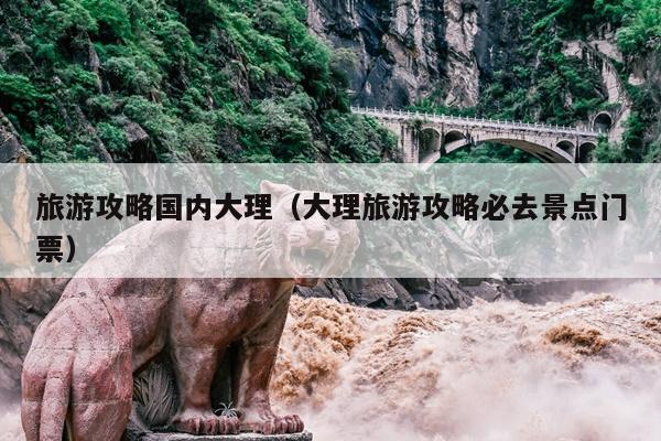 旅游攻略国内大理（大理旅游攻略必去景点门票）