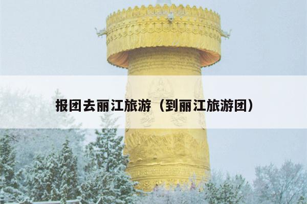 报团去丽江旅游（到丽江旅游团）