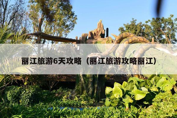 丽江旅游6天攻略（丽江旅游攻略丽江）
